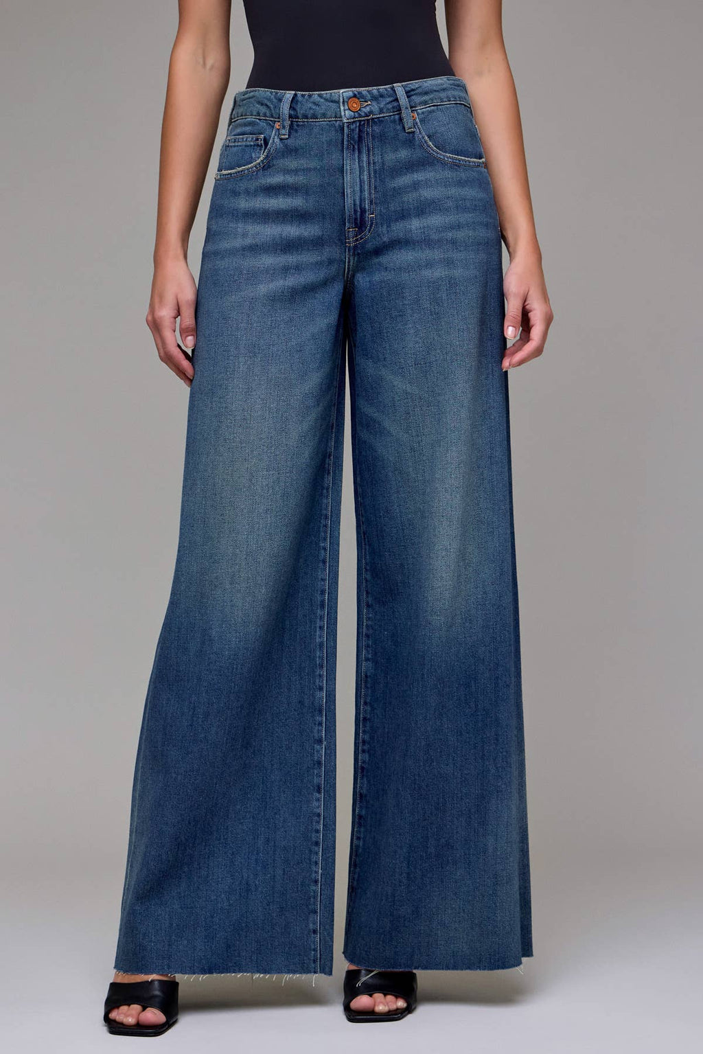 Hidden Jeans- Medium Vintage High Rise Super Wide Leg