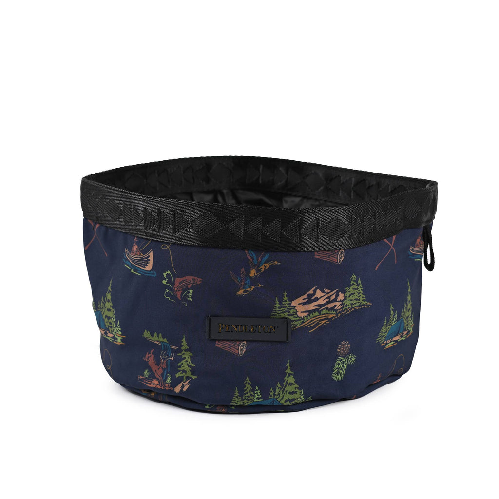 Carolina Pet Company- Pendleton Portable Travel Bowl