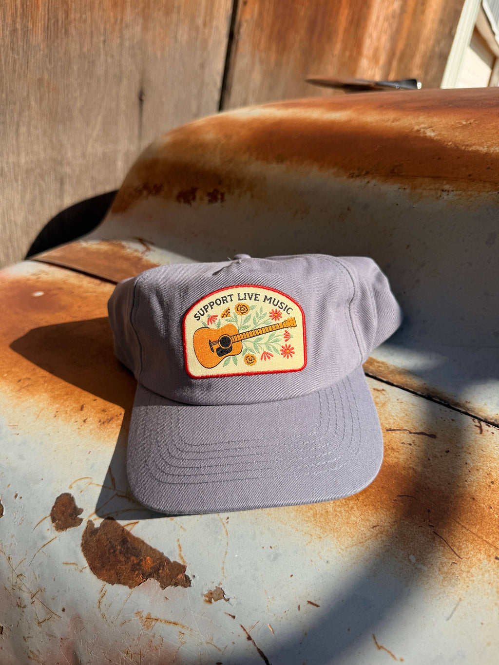 Trek Light- Cotton 5-Panel Hat | Support Live Music