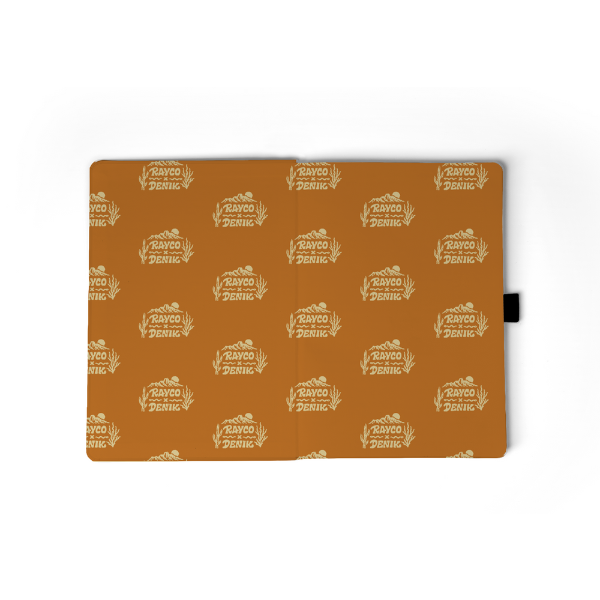 Denik- Rayco Western Soft Touch Hardbound Layflat Notebook Journal