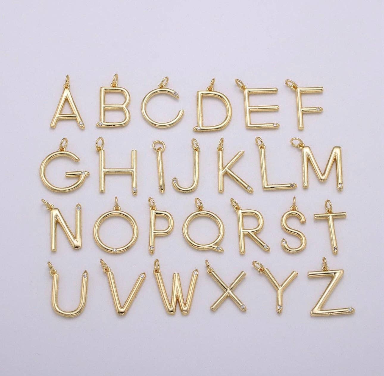 Reva Grey- Harper Initial charm