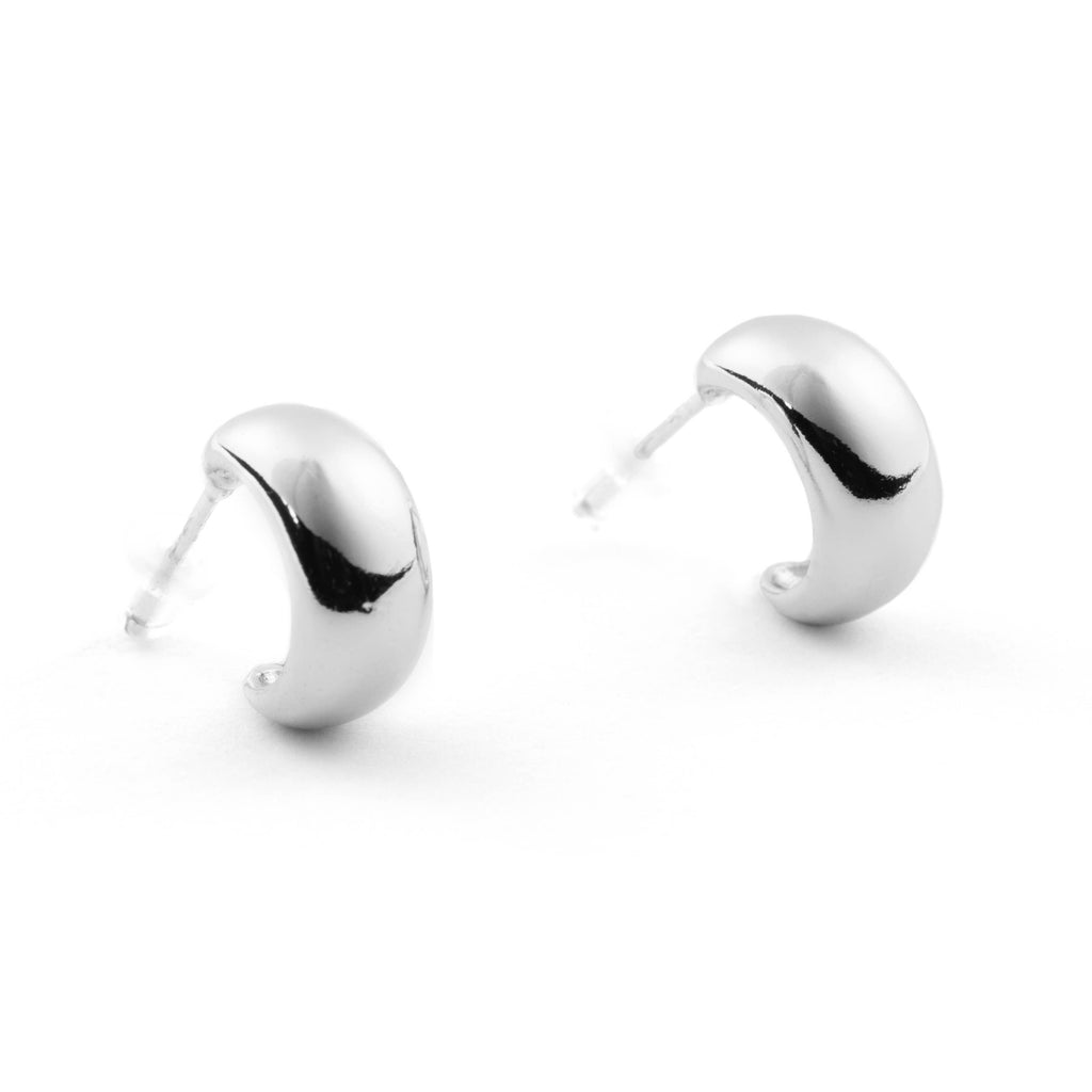 Bronwen- Vintage Hoop Post Earrings