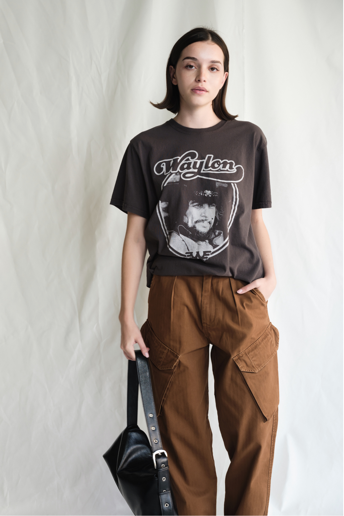 People of Leisure- Waylon Jennings Portrait Tee
