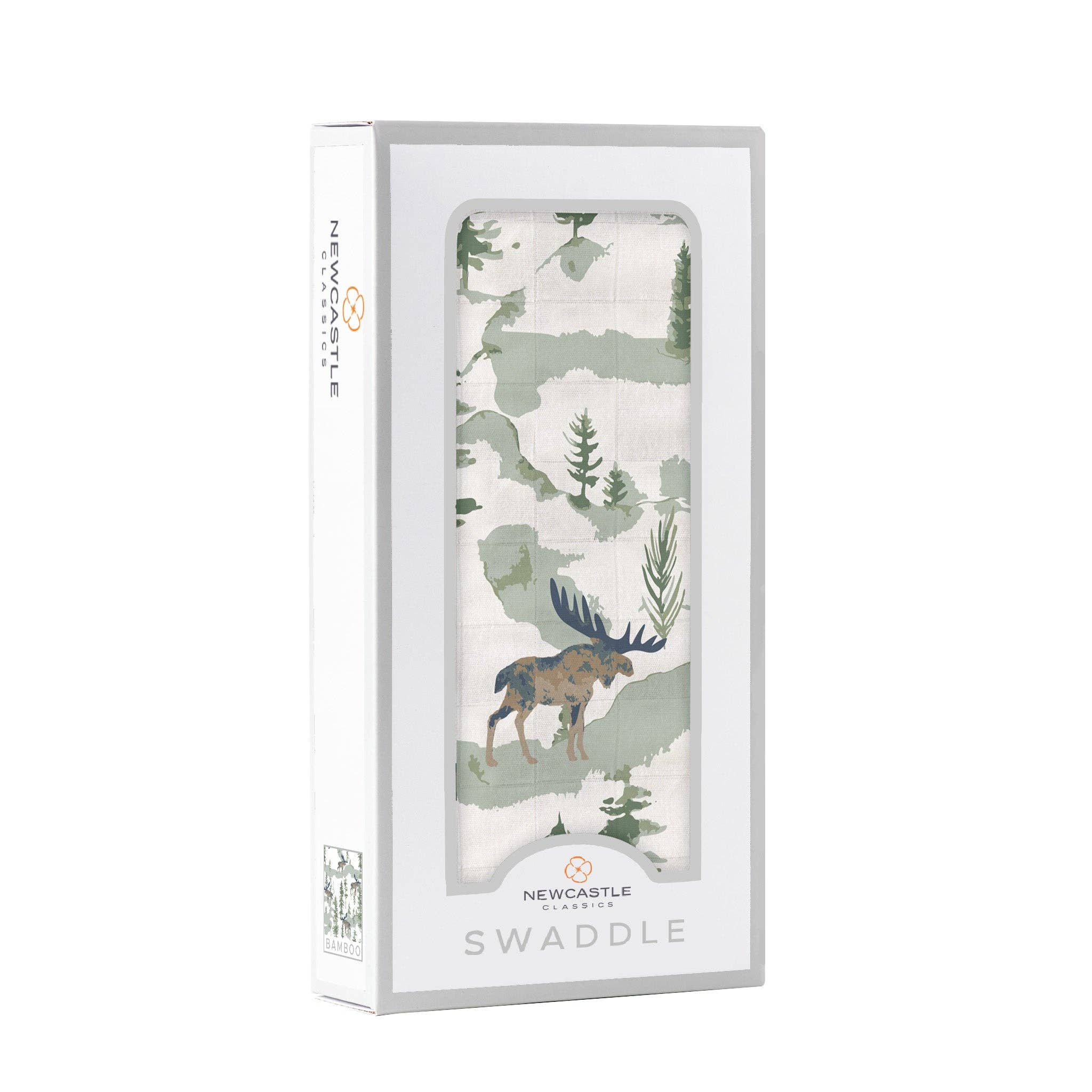 Newcastle Classics- Mountain Moose Swaddle
