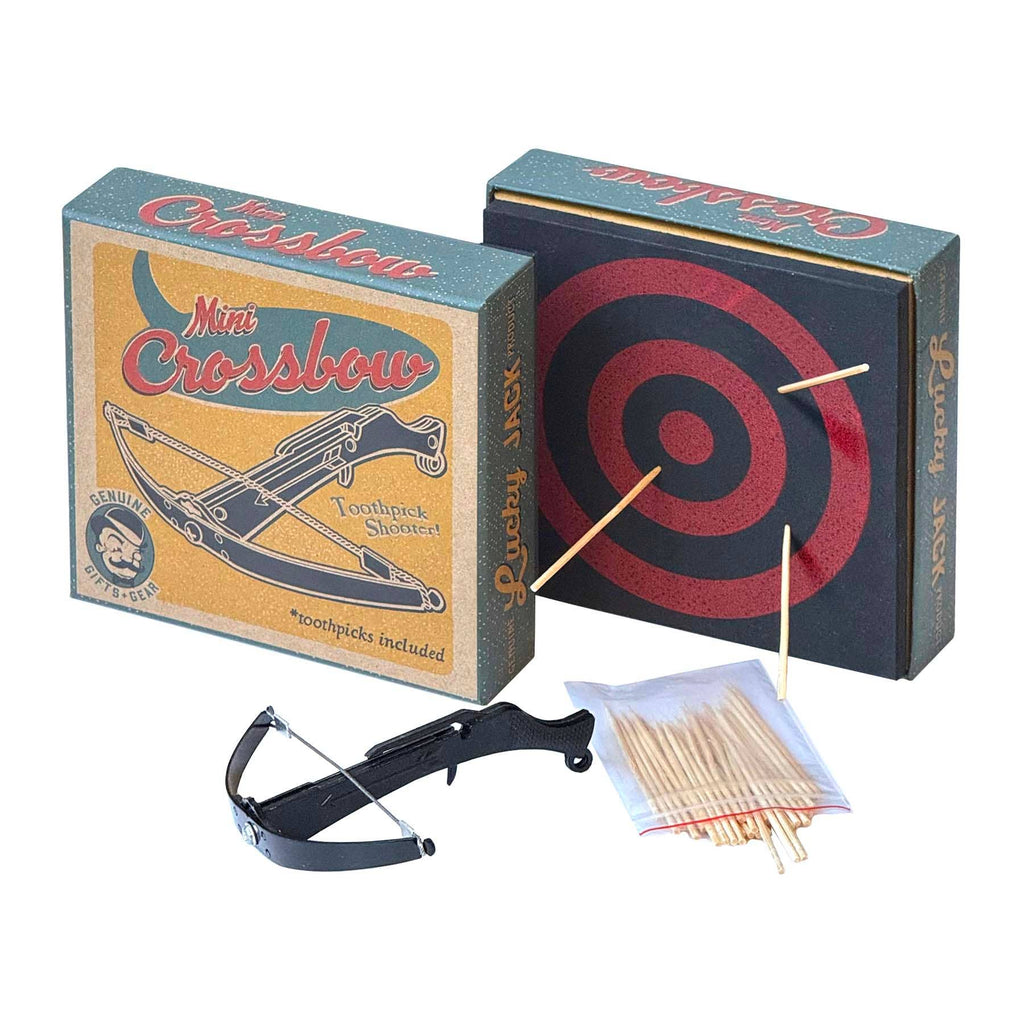 Lucky Jack- Mini Crossbow Toothpick Launcher