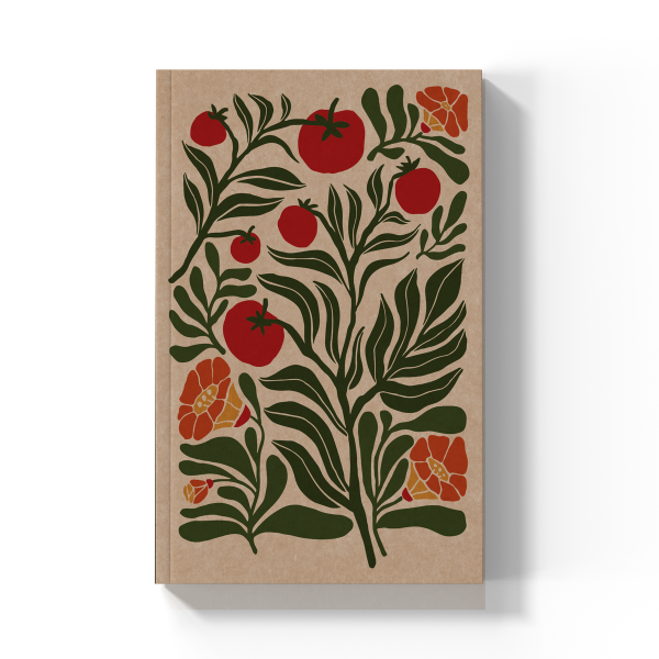 Denik- Tomatoes Kraft Layflat Notebook
