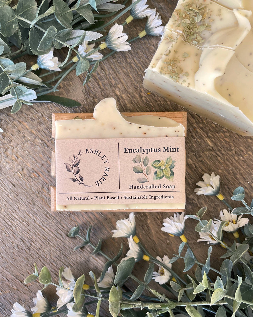 Ashely Marie Soap- Eucalyptus Mint Bar Soap