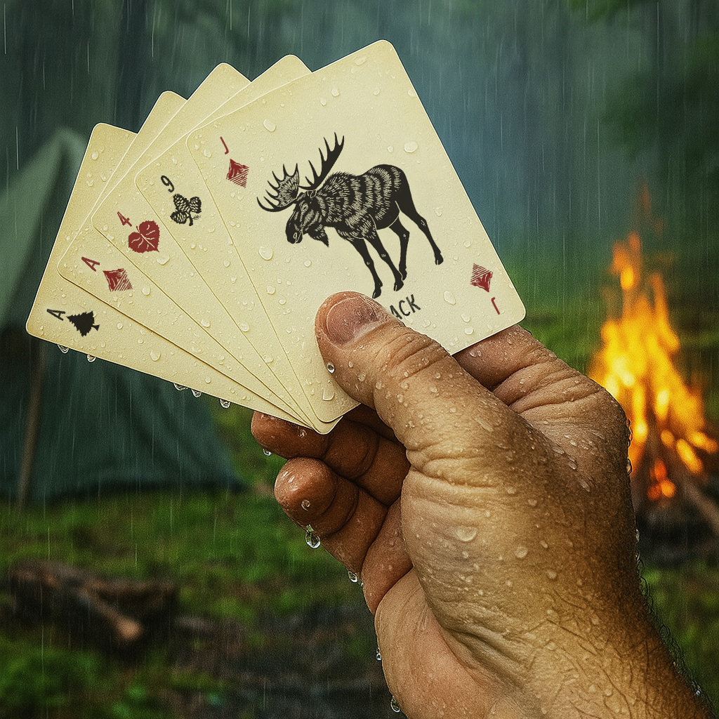 Lucky Jack- Lucky Camper Playing Cards - Waterproof deck