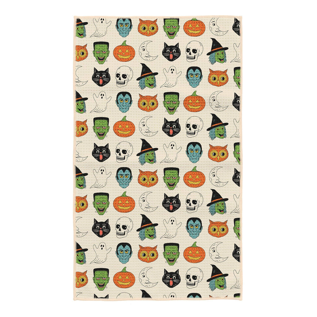 Trek Light- Kitchen Tea Towel Quick Dry | Happy Halloween