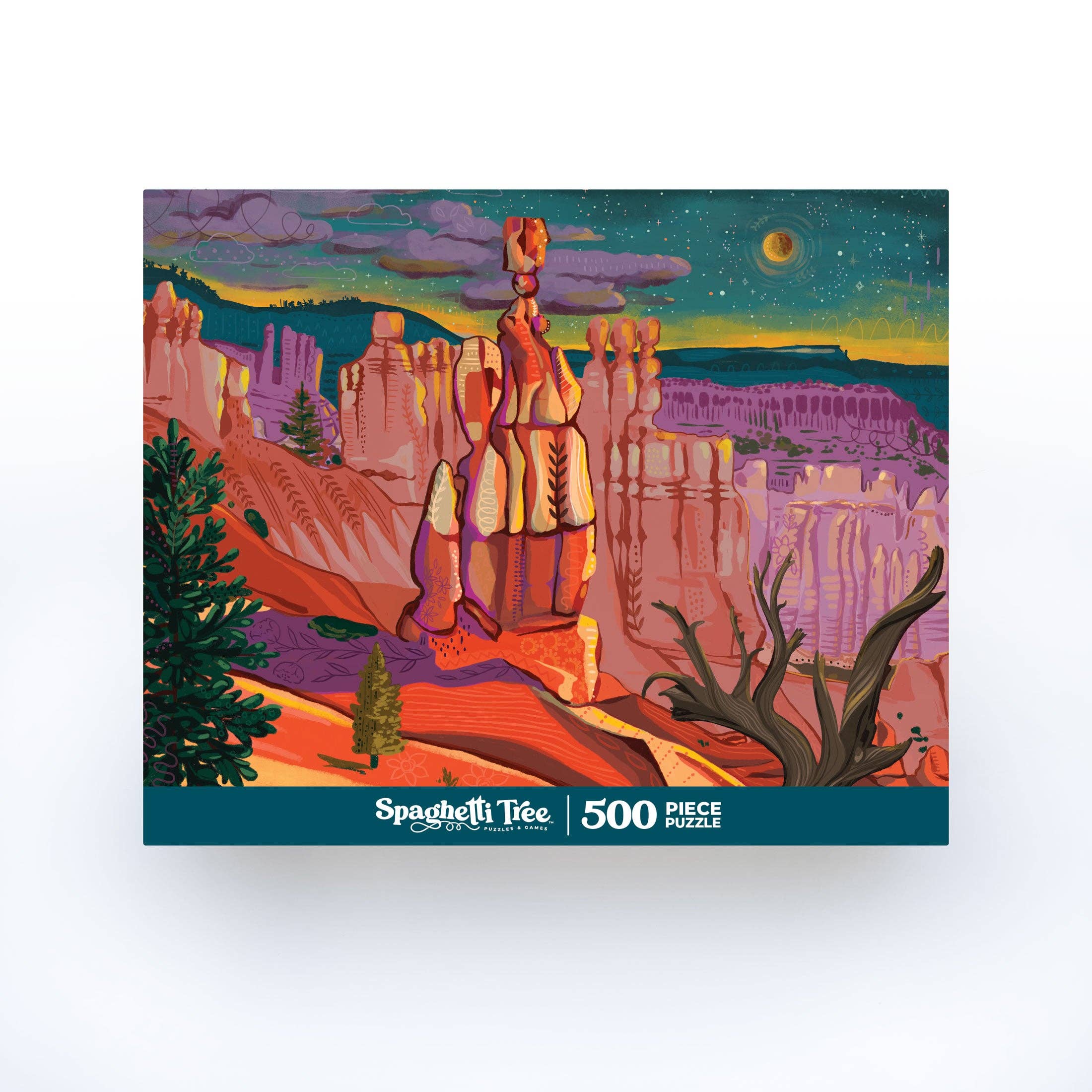 Spaghetti Tree- Bryce at Night 500 Pc Puzzle