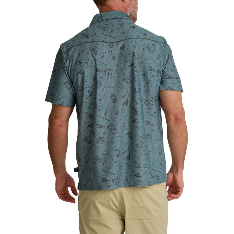 Howler Bros- Sea Rodeo Ranchero Tech Polo