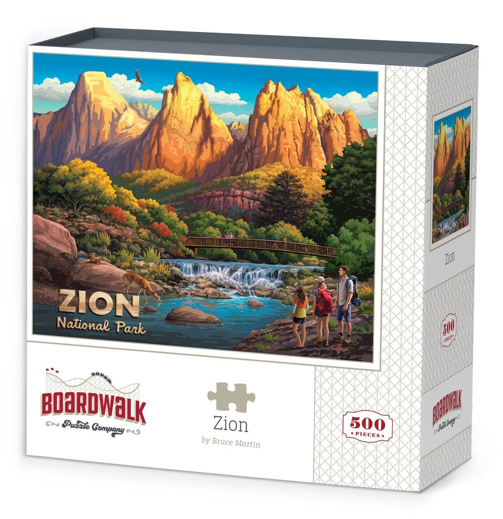 Boardwalk Puzzle Company- Zion National Park | 500 Piece