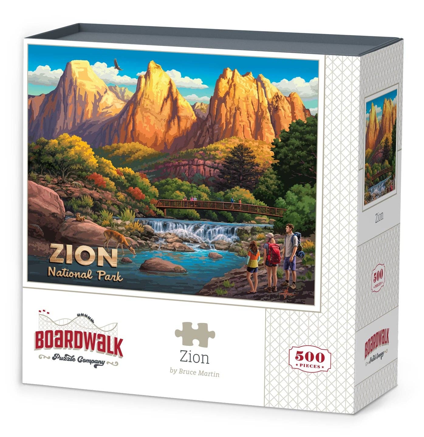 Boardwalk Puzzle Company- Zion National Park | 500 Piece
