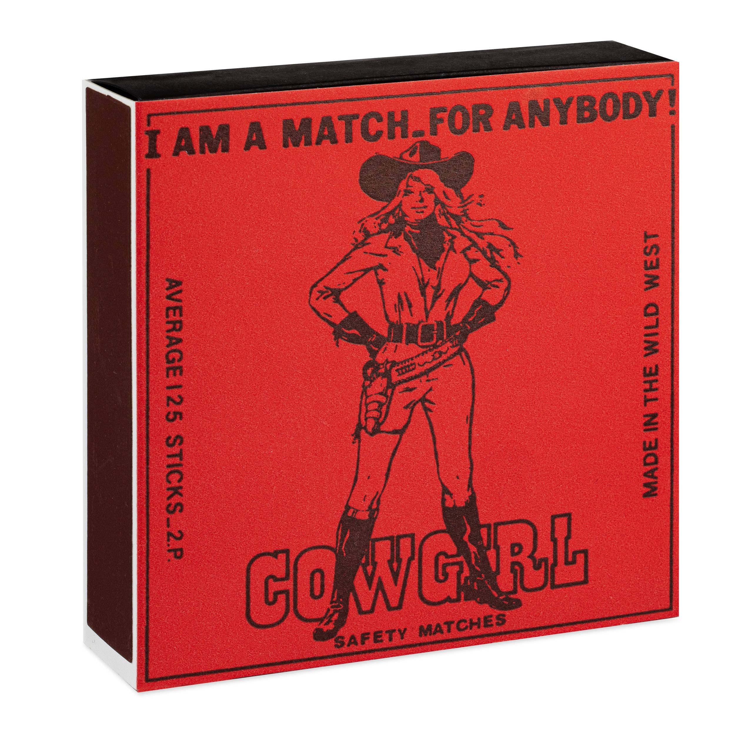Archivist- Cowgirl | Square - Safety Matches