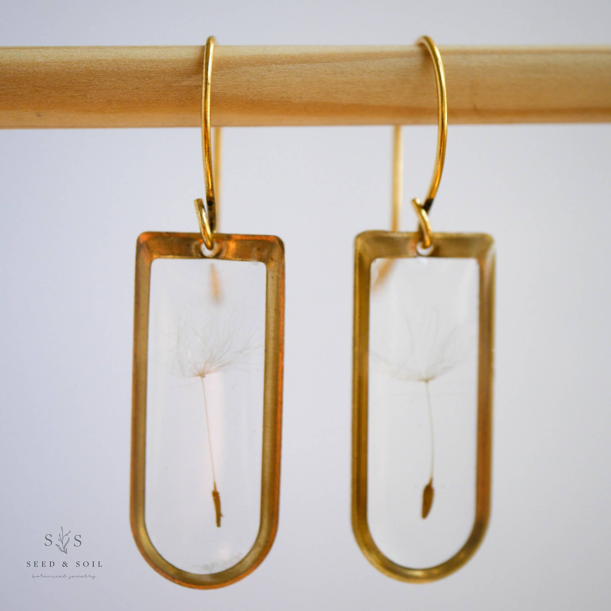 Seed & Soil- Cathedral Earrings