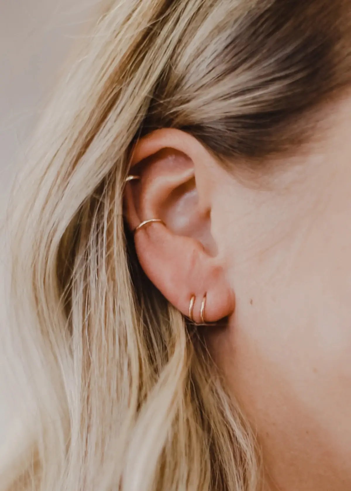 Hello Adorn- Tiny Twist Earrings | 14kt Gold Fill + Sterling Silver