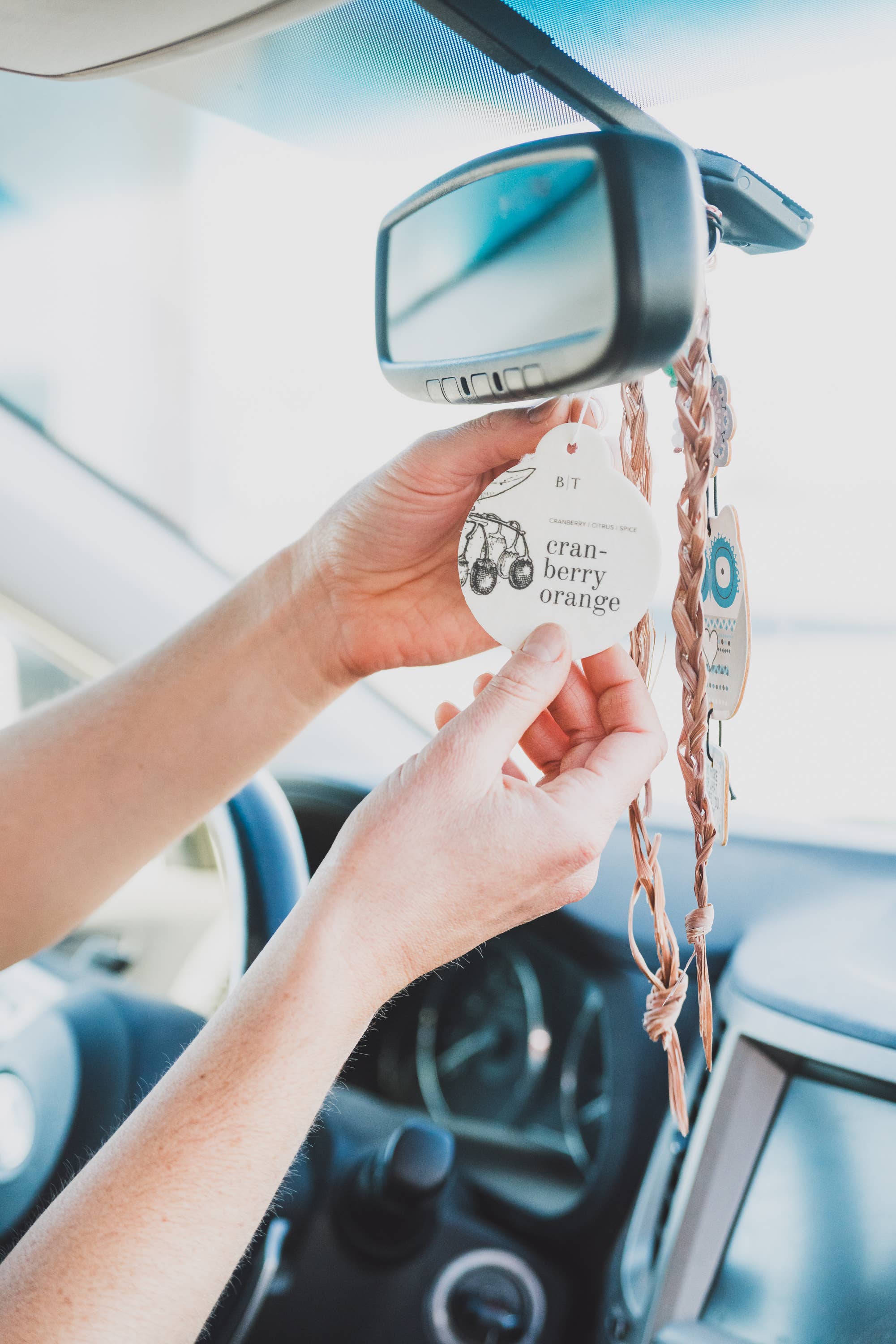 Broken Top Brands- Cranberry Orange - Car Fresheners - Holiday