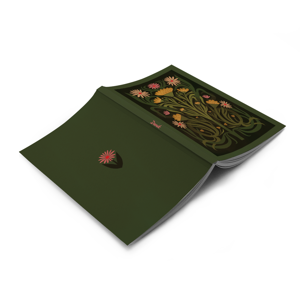 Denik- Marigold Soft Touch Classic Layflat Notebook