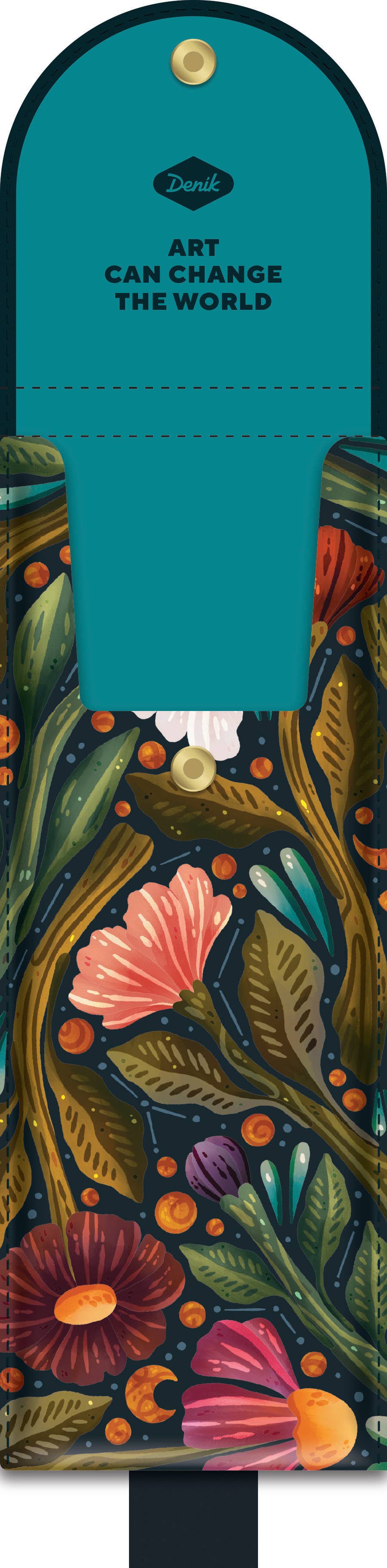 Denik- Nightsky Floral Notebook/Sketchbook Pouch