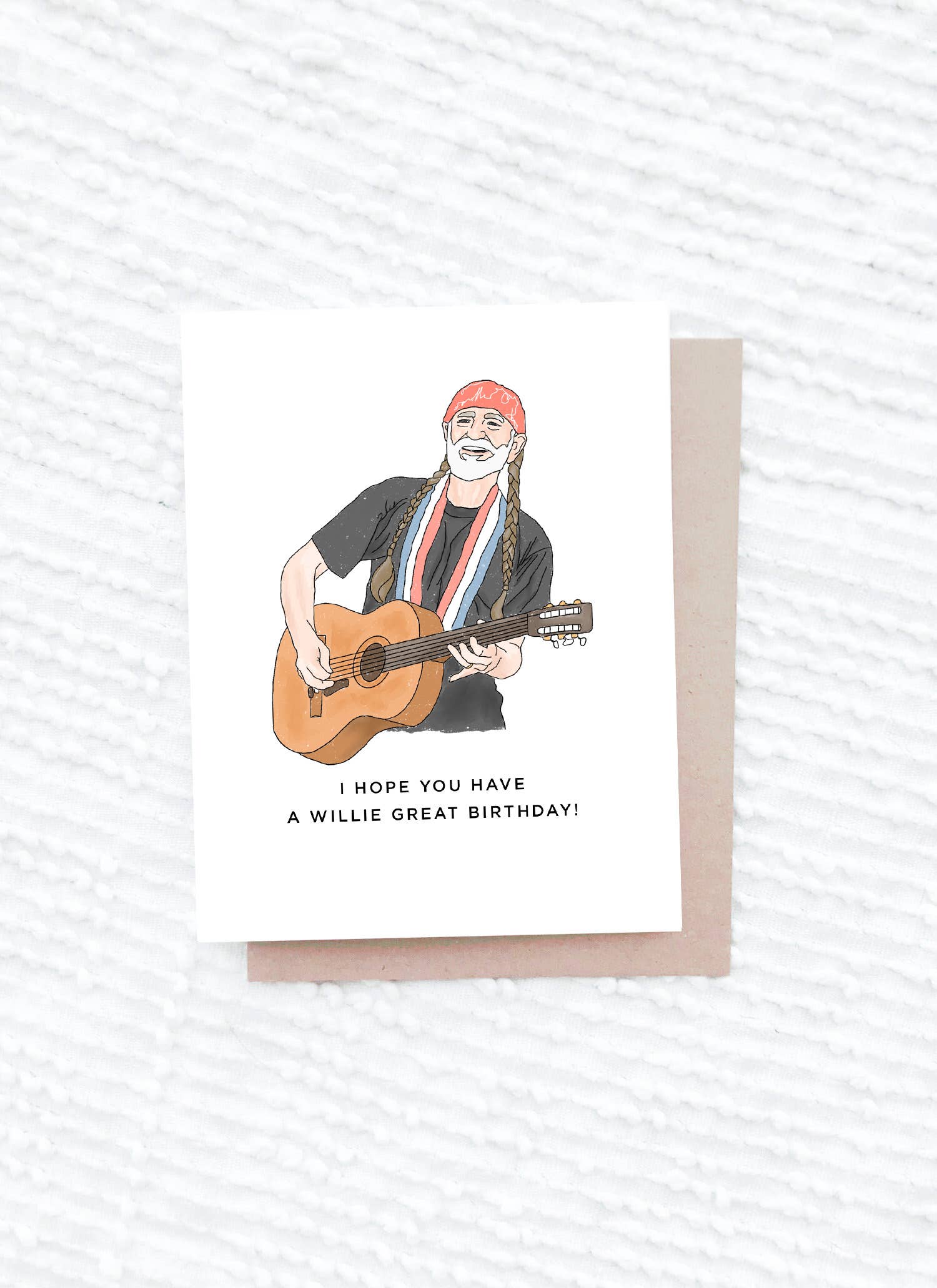 Maddon & Co.- Willie Nelson Card