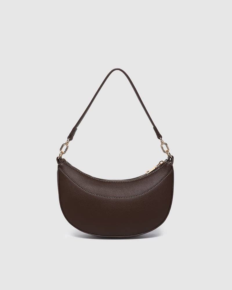 Louenhide- Shoulder Bag - Chocolate | Claudia