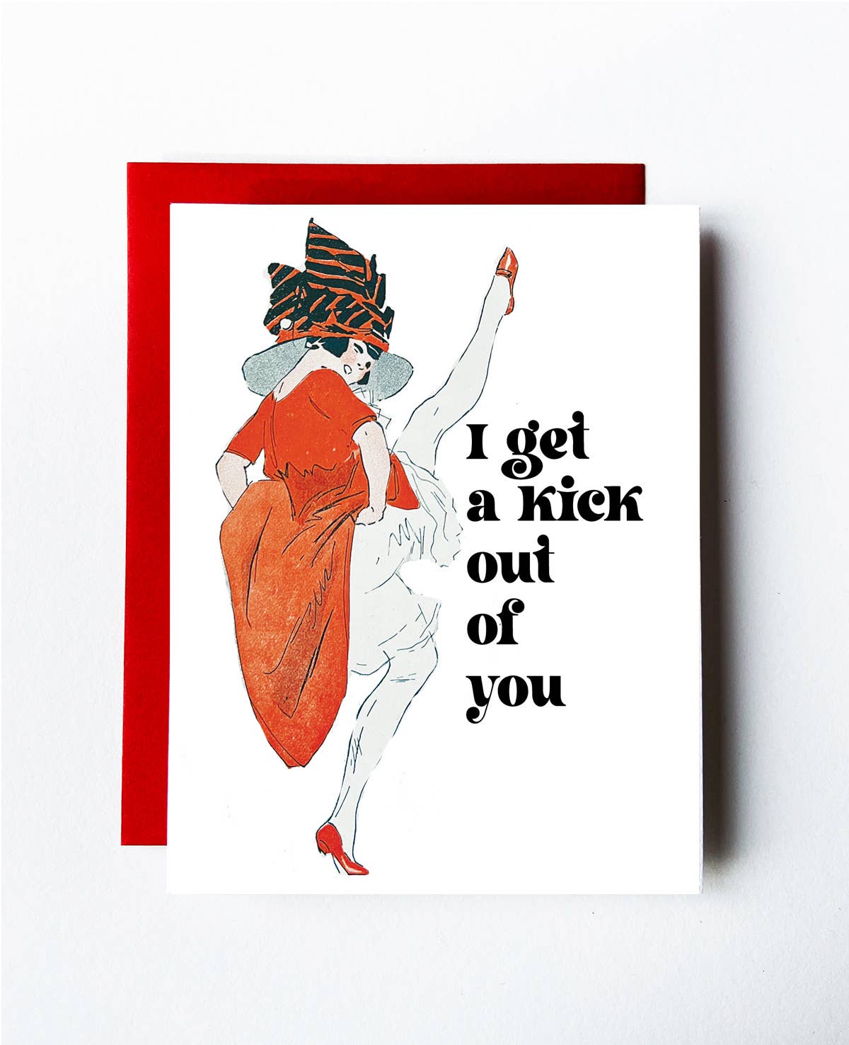 The Twentieth- Kick Out Of You Art Deco Card