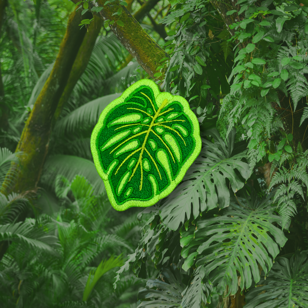 Outpatch- Monstera Leaf stick-on patch