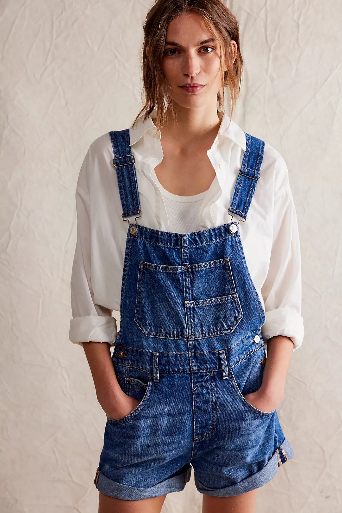 Free People- We The Free Ziggy Shortalls
