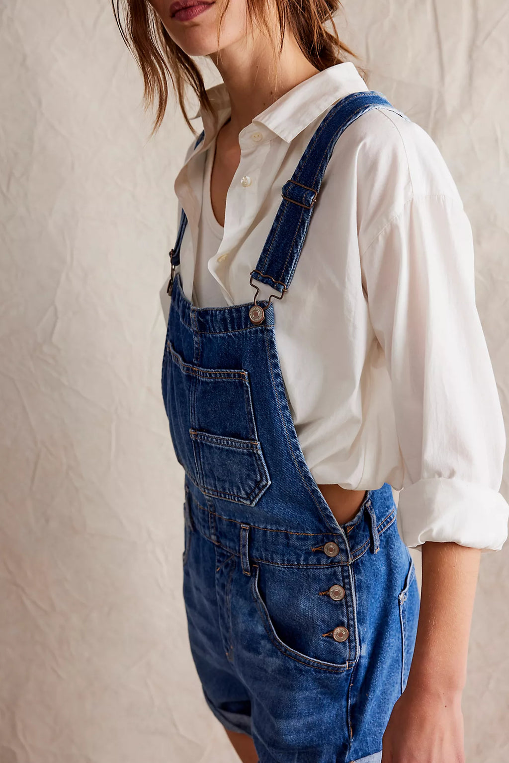 Free People- We The Free Ziggy Shortalls