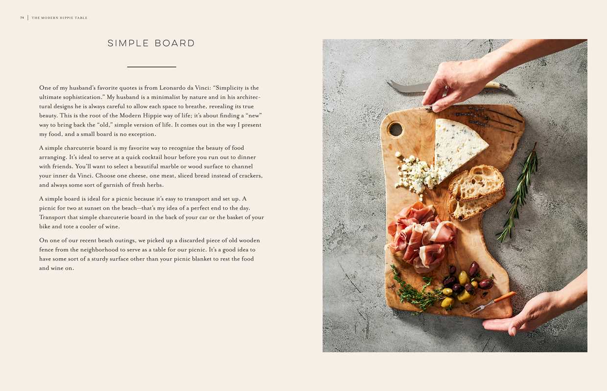 Simon & Schuster- Modern Hippie Table by Lauren Thomas