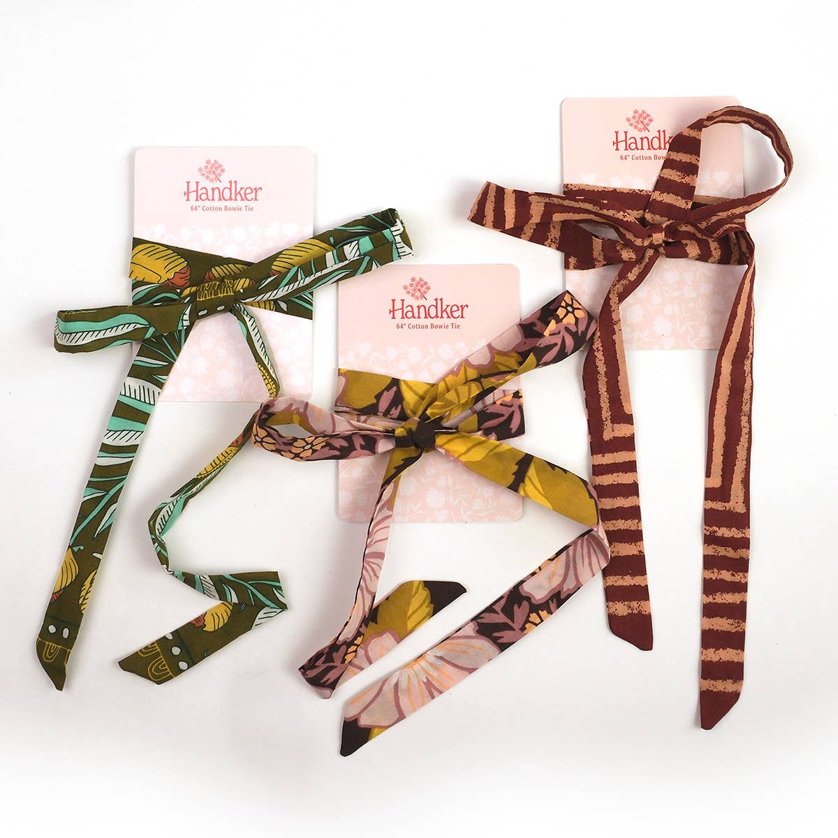 Handker- No. 134 Violet Bowie Tie