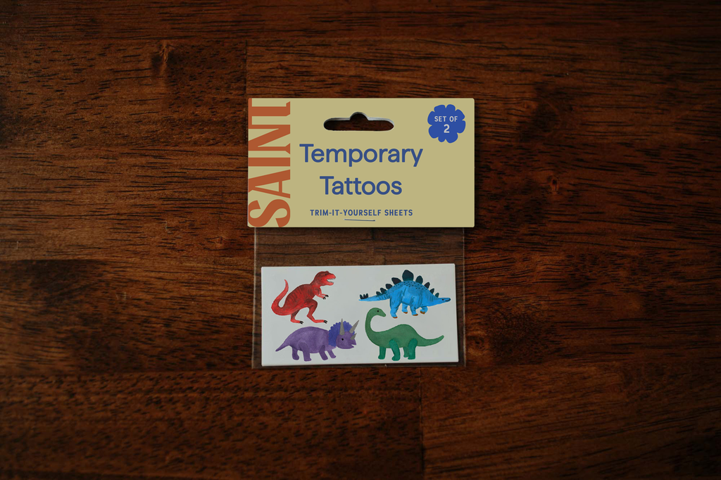 Saint & Company- Dinosaurs Temporary Tattoos