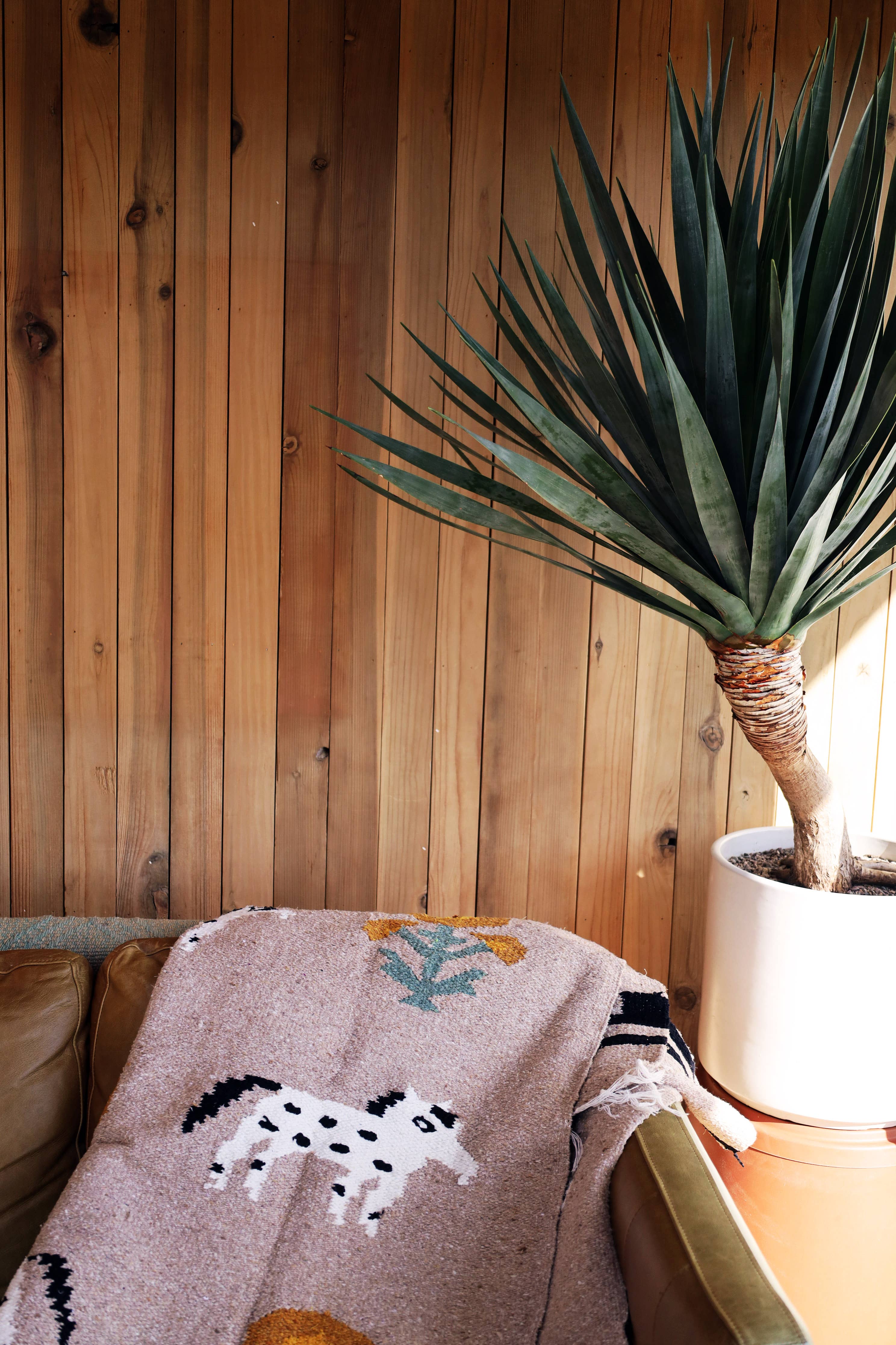 Tribe and True- Poppies 'n Ponies // Handwoven Blanket