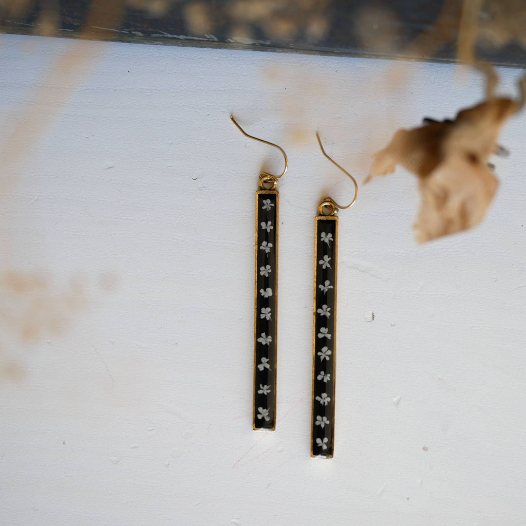 Seed & Soil- Queen Anne's Lace Cascading Earrings