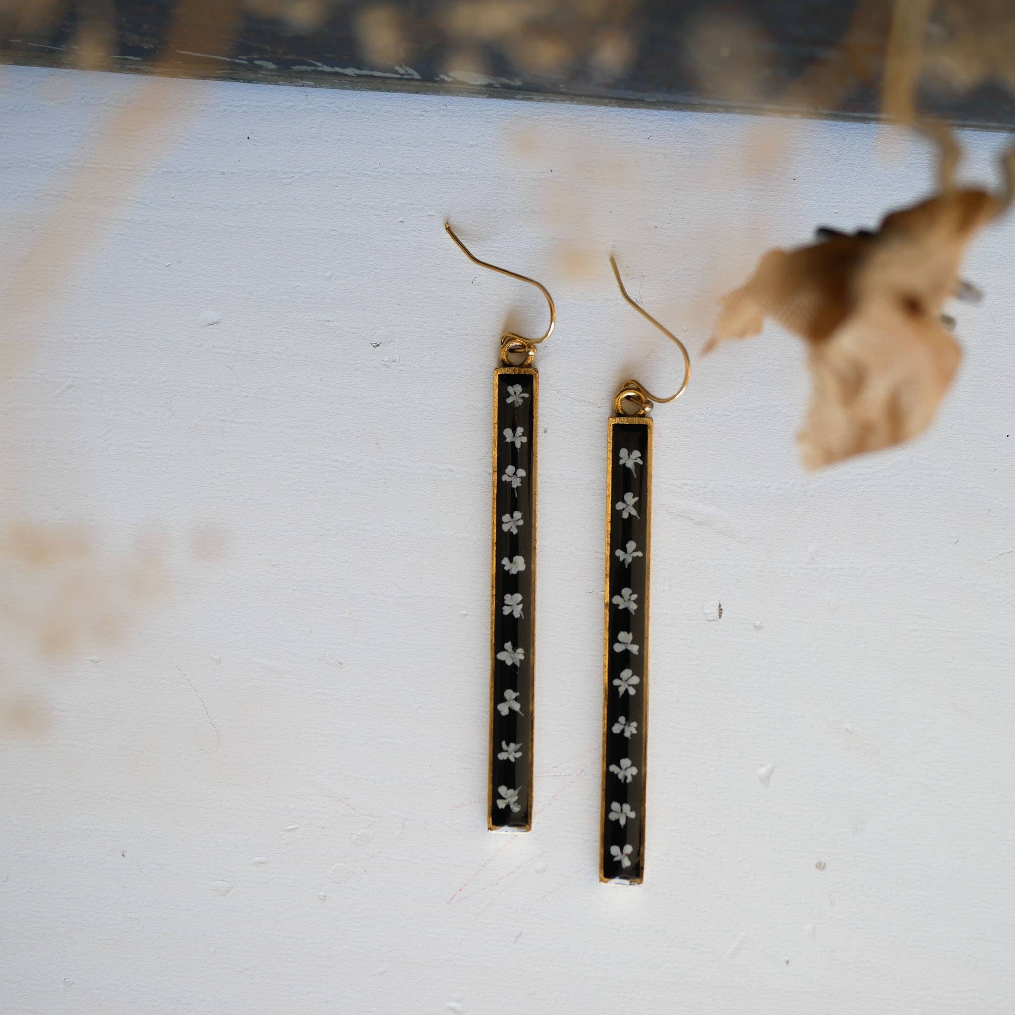 Seed & Soil- Queen Anne's Lace Cascading Earrings
