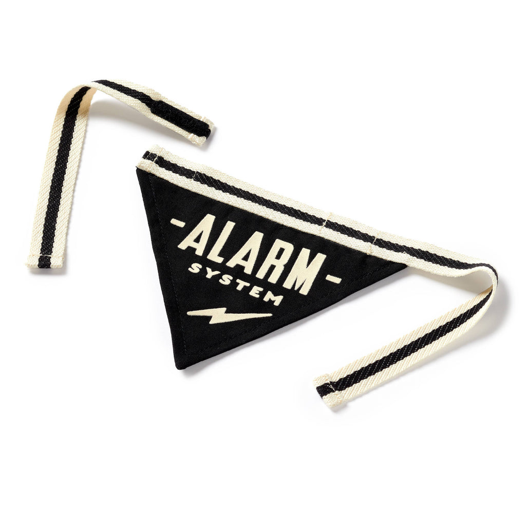 Chronicle Books- Brass Monkey Alarm System Small Pet Bandana