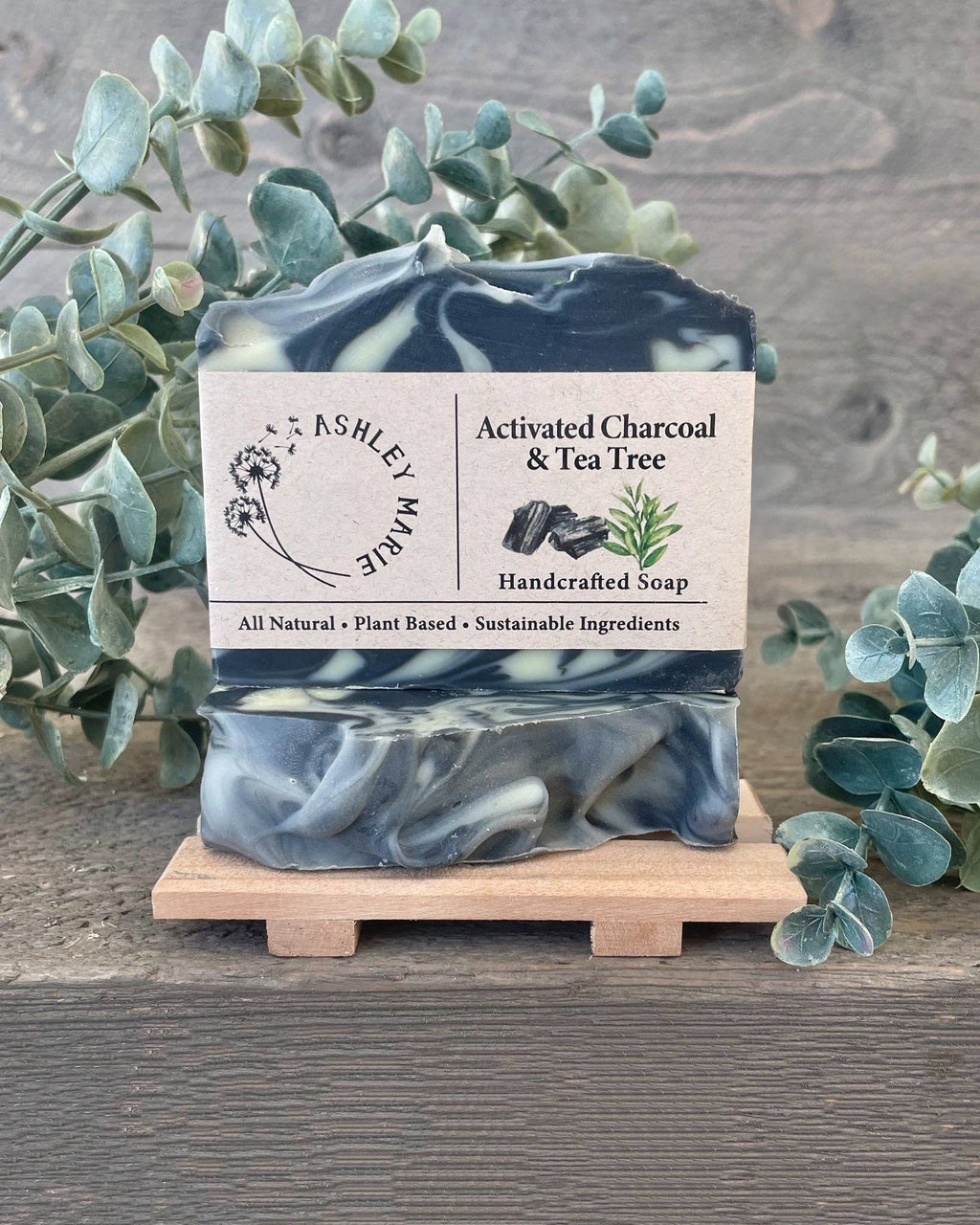 Ashley Marie Soap- Activated Charcoal & Tea Tree Bar Soap
