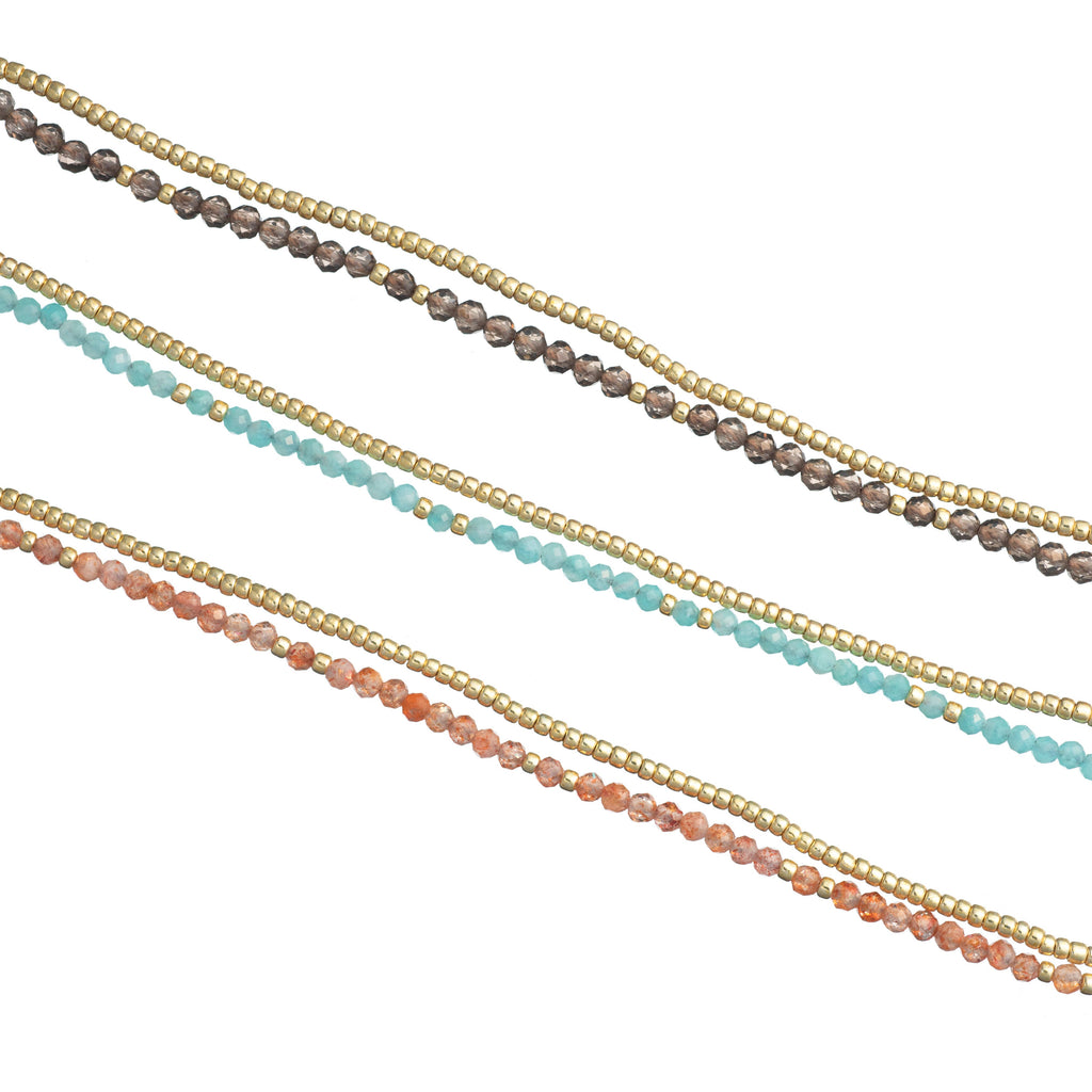 Bronwen Jewelry- Gemstone Shimmer Bracelet