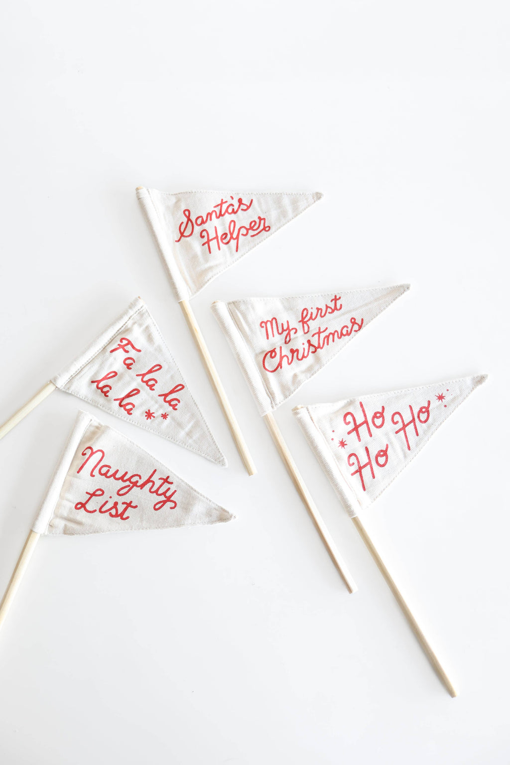 Imani Collective- Christmas Mini Pennant Set | Festive Handmade Décor