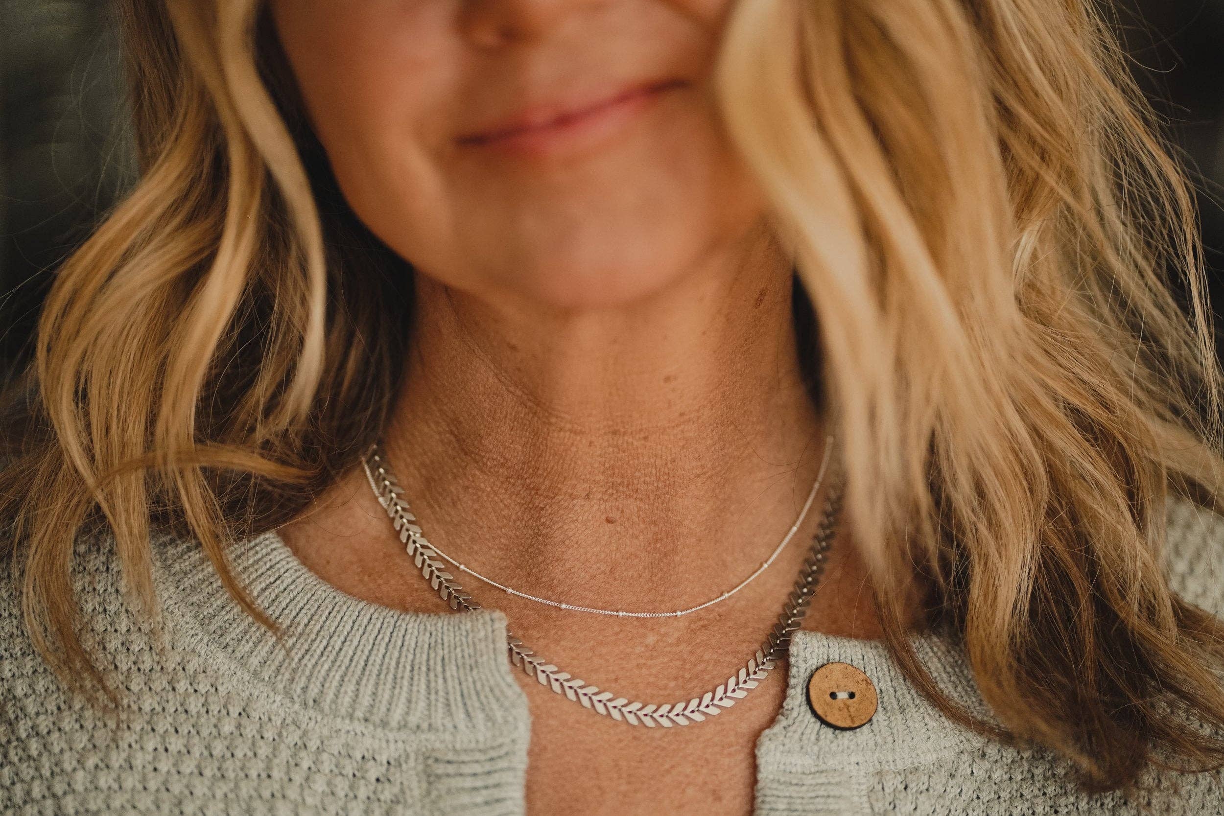 Reva Grey- Laurel Necklace