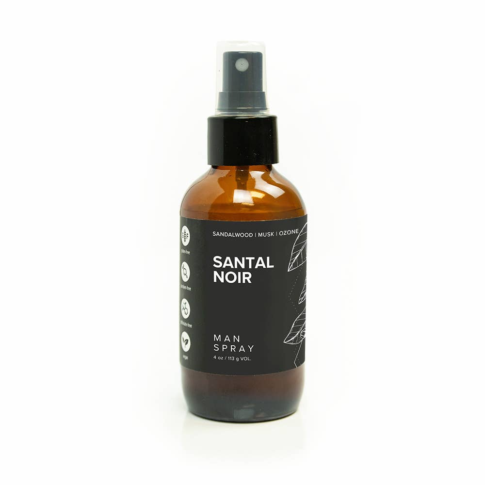 Broken Top Brands- Santal Noir - 4 oz Body Mist & Room Spray- Men's
