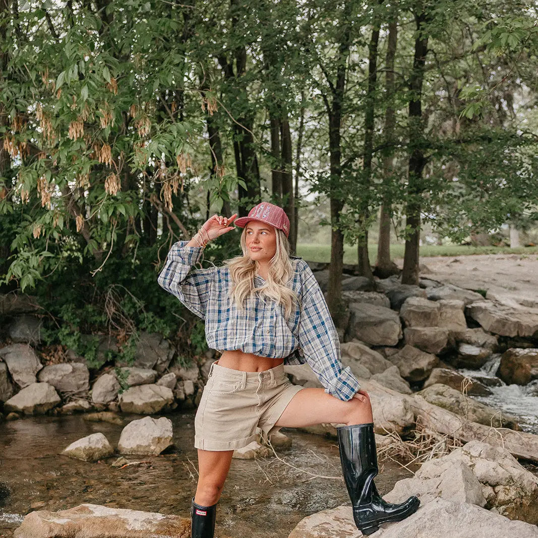 KAXI- Gone Fishing Trucker Hat