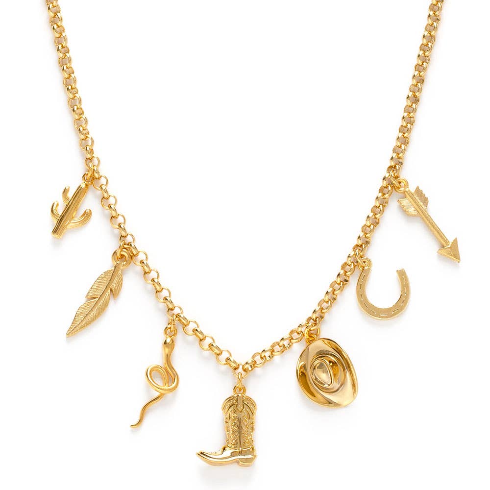 Amano Studio- Wild West Charm Necklace