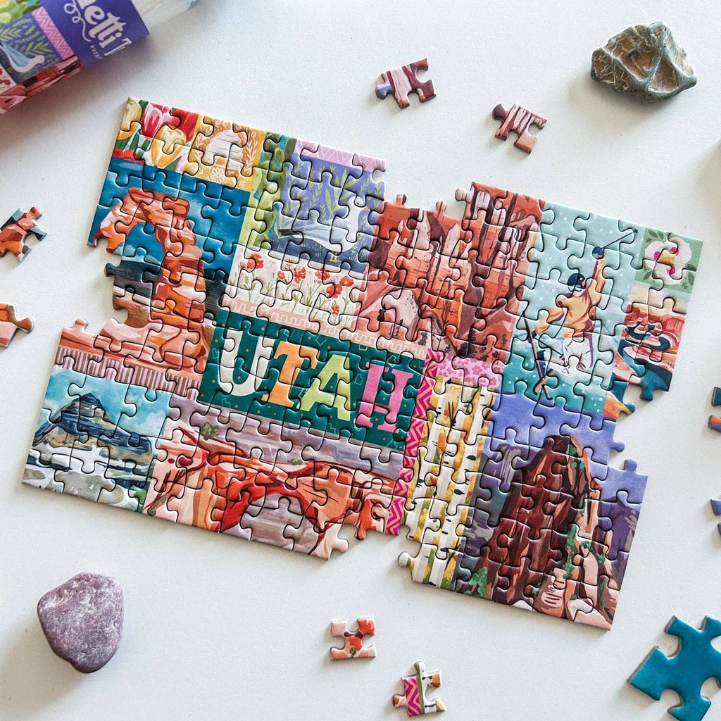 Spaghetti Tree- Iconic Utah 150 Pc Mini Puzzle