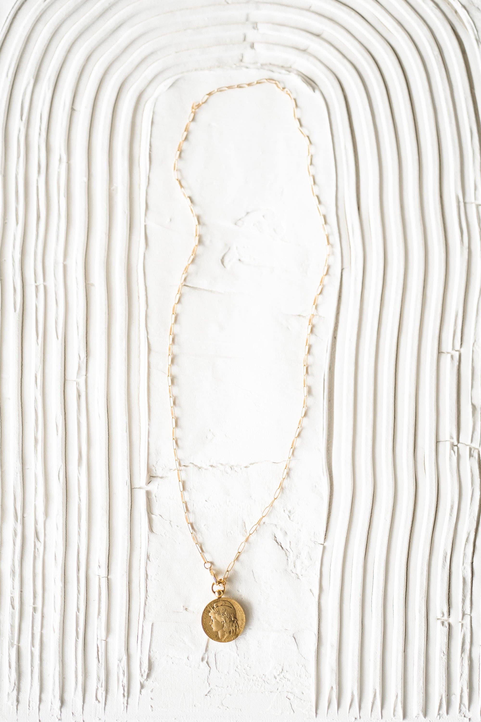 Reva Grey- Carson Coin Necklace
