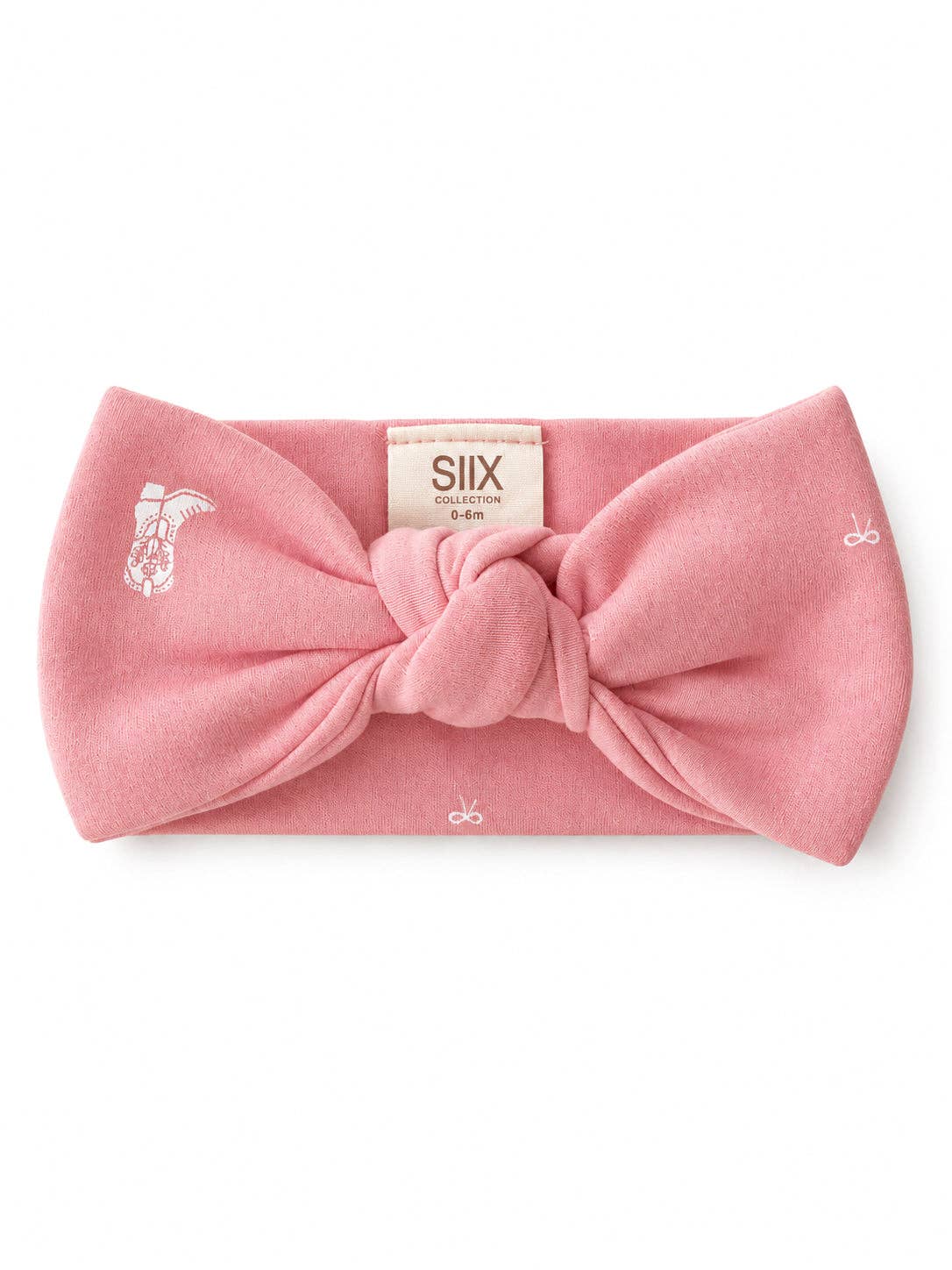 SIIX Collection- Boots & Bows / Organic Cotton Bow