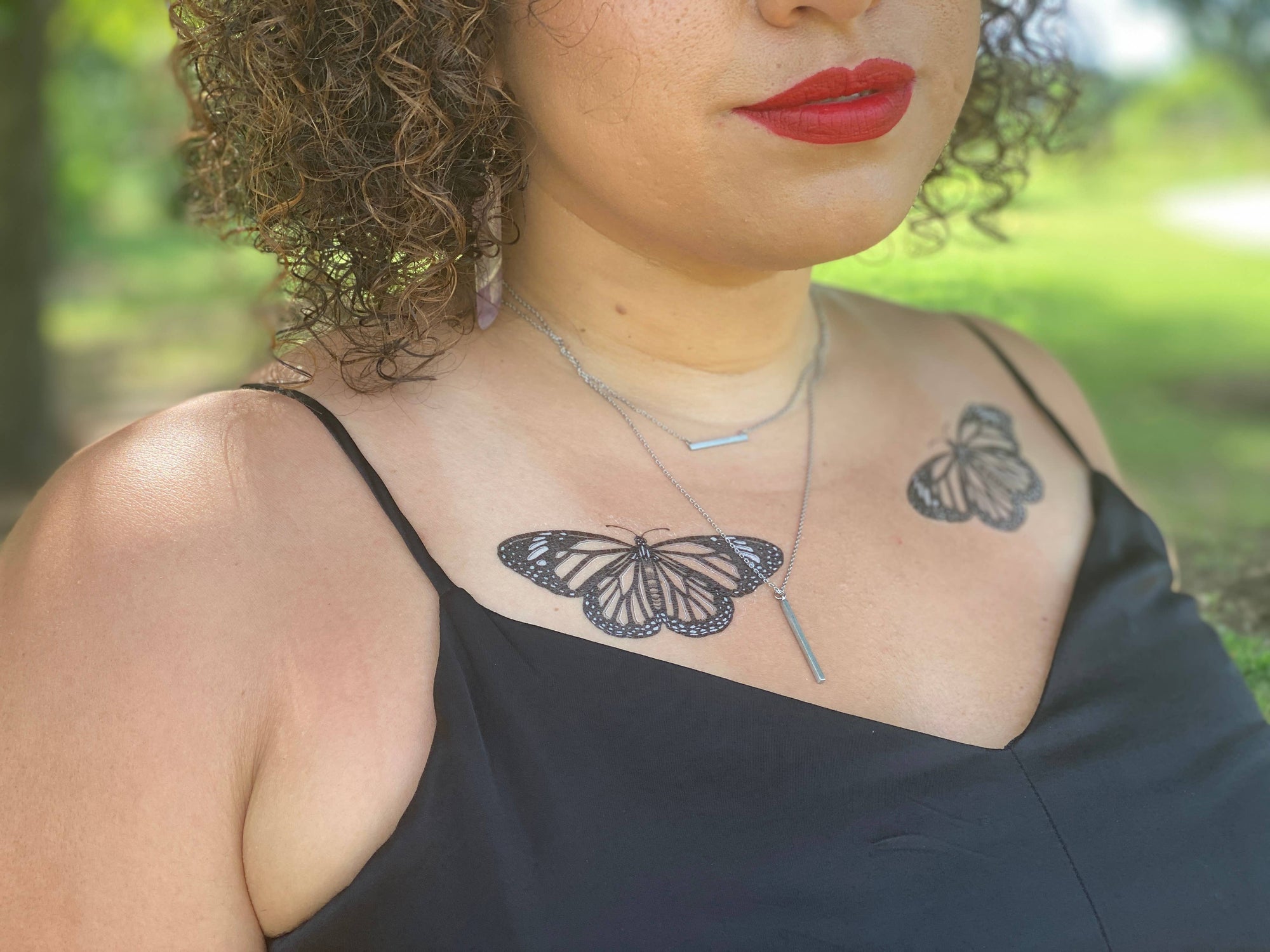 NatureTats - Monarch Butterfly Temporary Tattoo