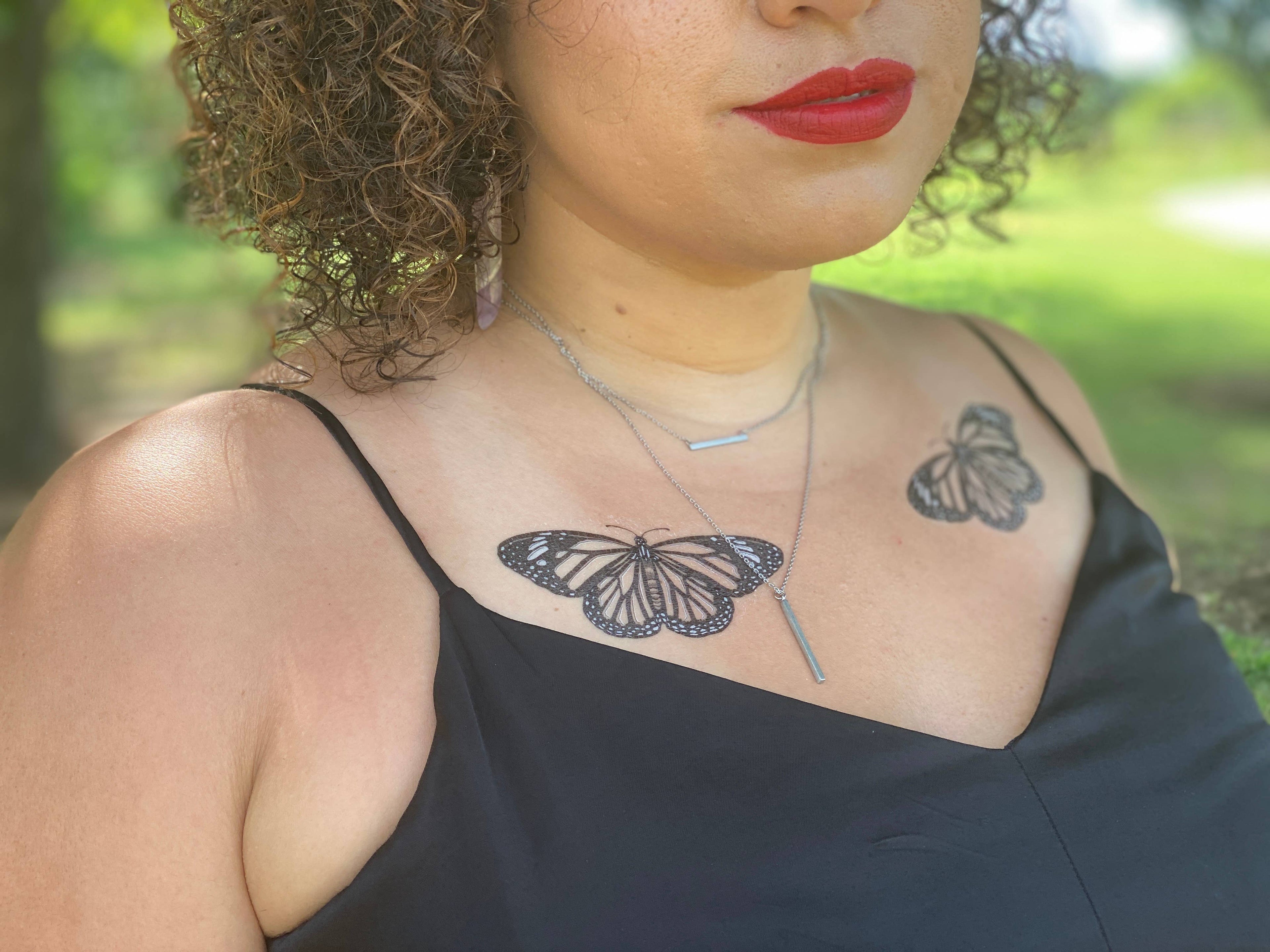 NatureTats - Monarch Butterfly Temporary Tattoo