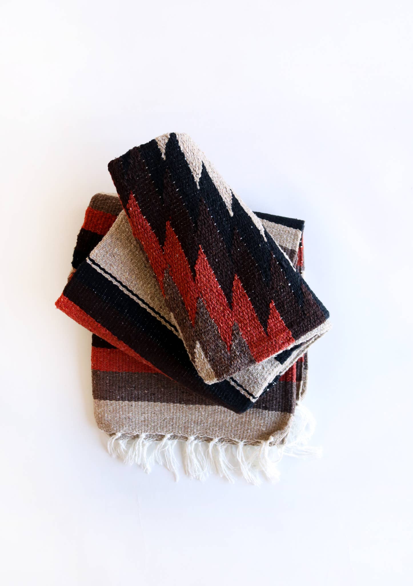 Tribe and True- Earth Tones (Terracotta) // Handwoven Blanket