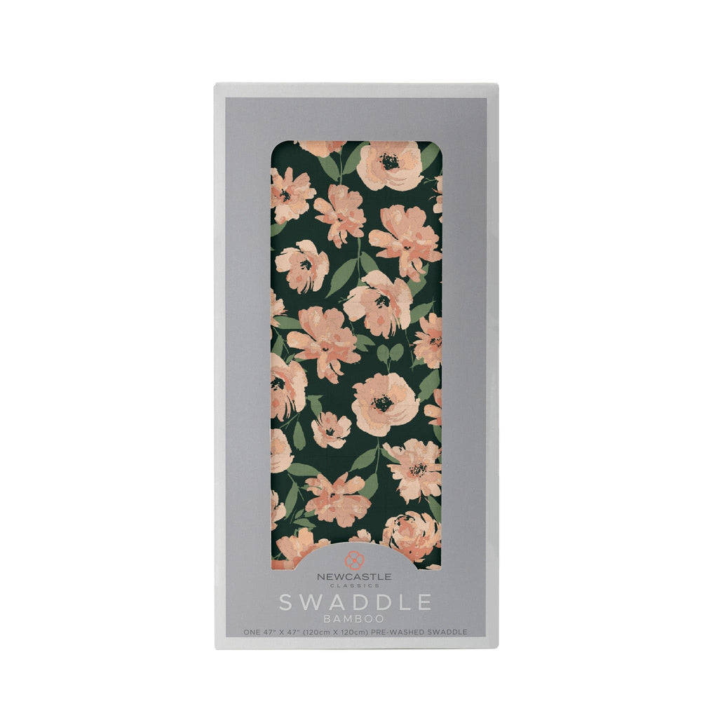 Newcastle Classics- Canyon Sunset Flowers Bamboo Swaddle